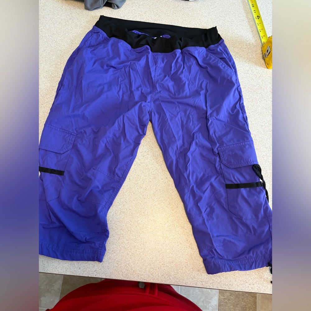 Zumba Wear Purple cargo jogger dance Athletic pants Workout Music Salsa Large